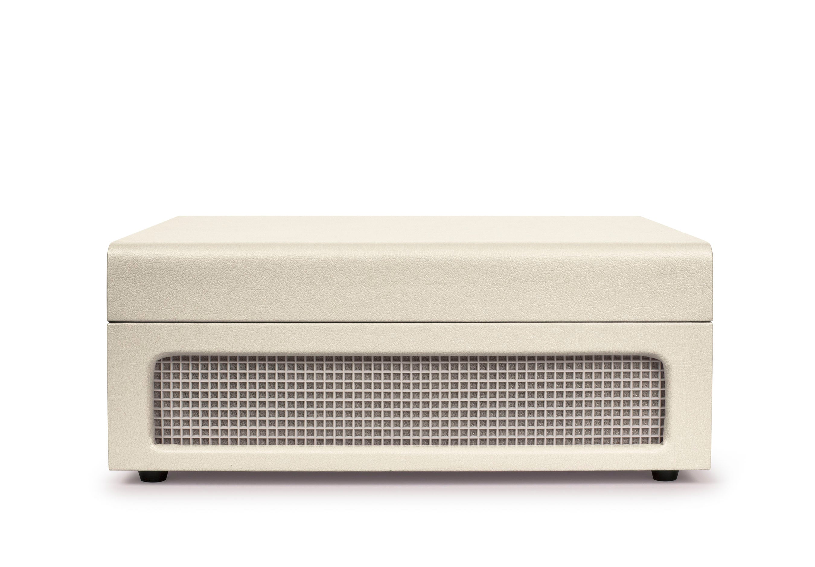 Crosley Voyager Bluetooth Portable Turntable - Dune + Bundled Crosley Record Storage Display Stand 7