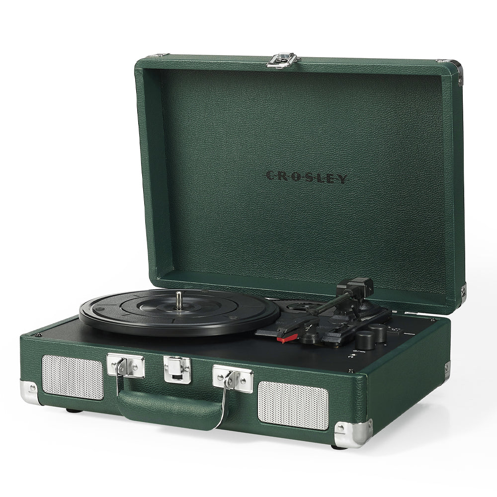 Crosley Cruiser Bluetooth Portable Turntable - Emerald Green 4