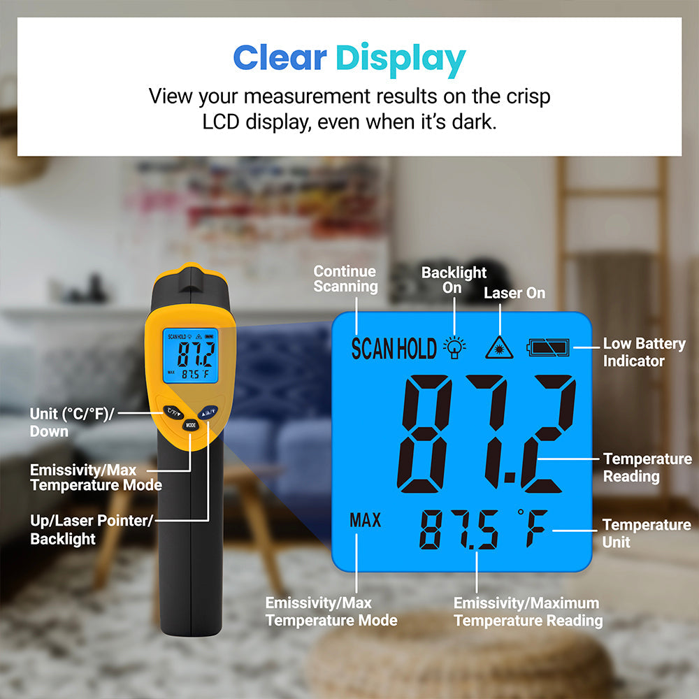 Etekcity Infrared Thermometer 774 7