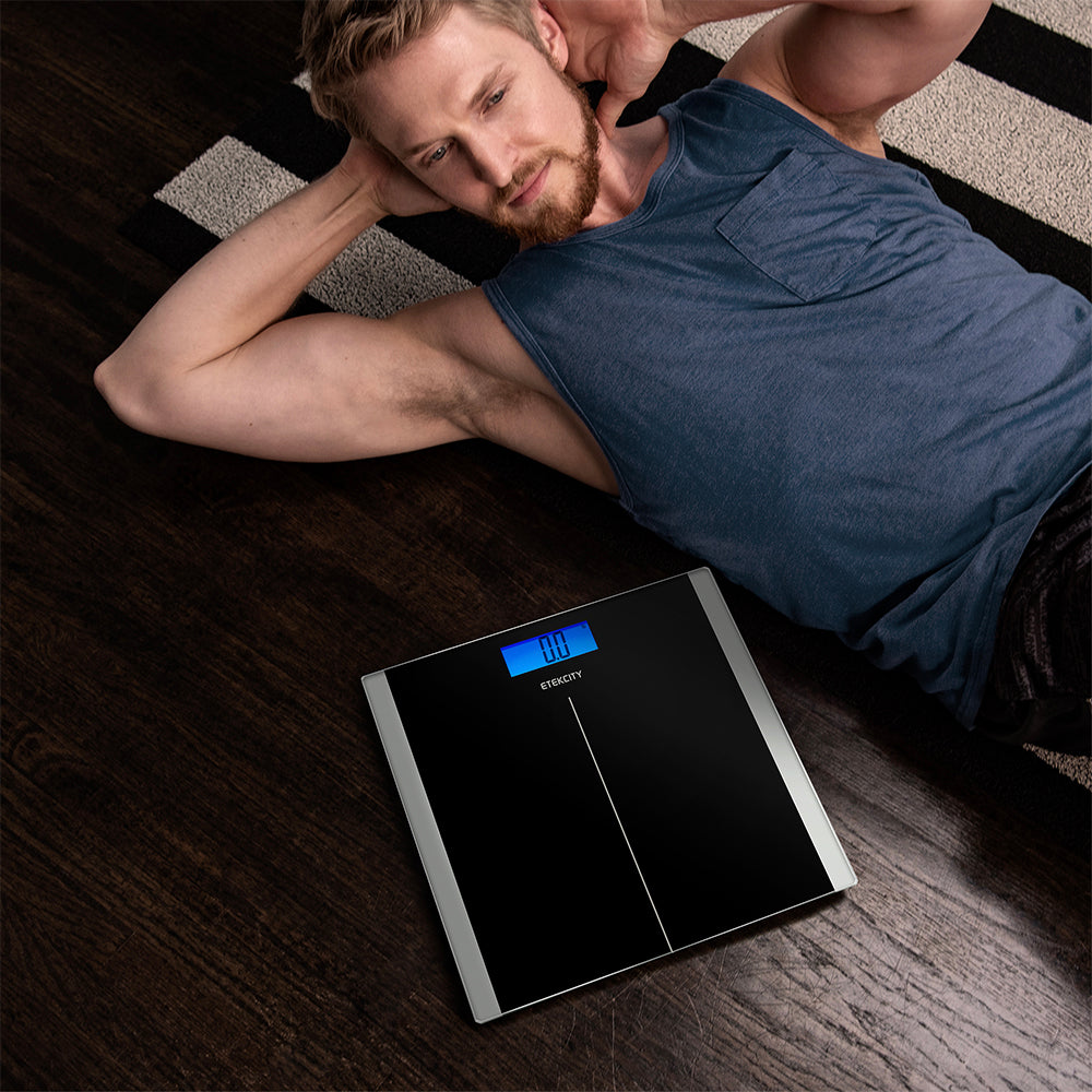 Etekcity Digital Body Weight Bathroom Scale - Black 6