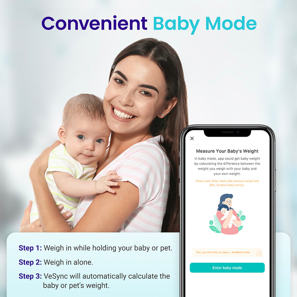 Etekcity Smart Scale for Body Weight, Black & Etekcity Smart Blood Pressure Monitor, White Bundle 6