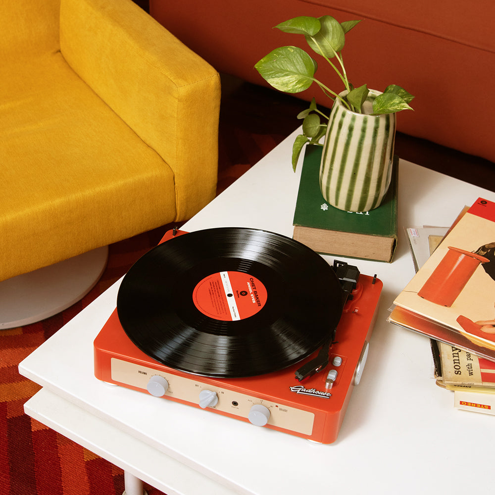 Gadhouse Brad MKII Record Player - Tangerine 5
