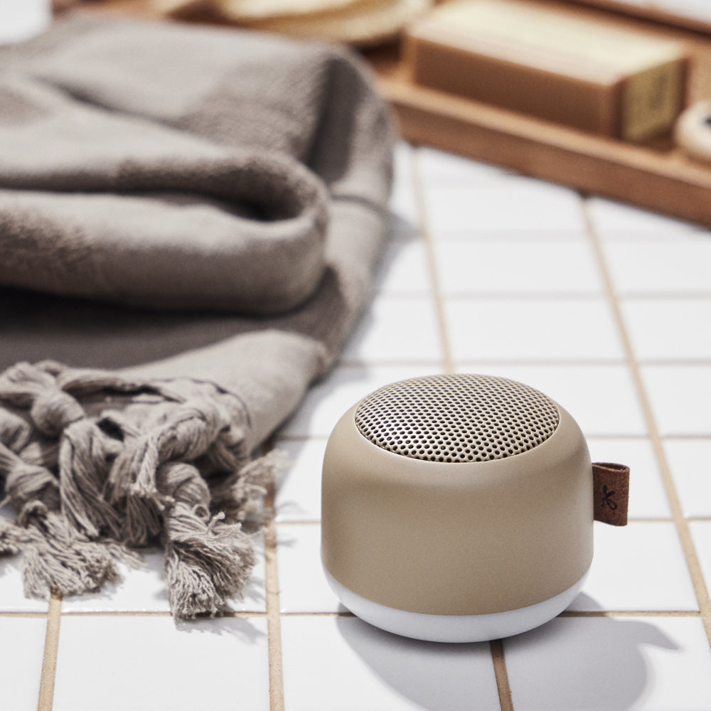 Kreafunk Alight Bluetooth Speaker - Ivory Sand 3