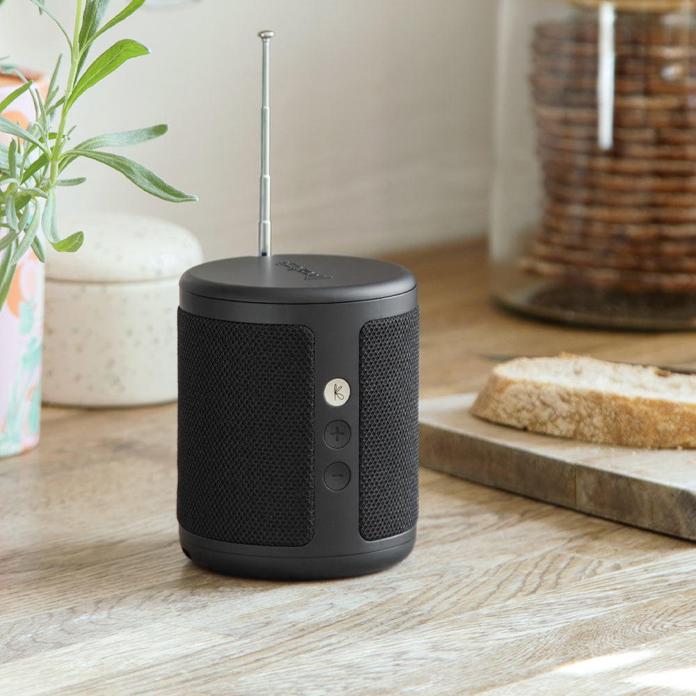 Kreafunk Dabbie Dab+/Fm Radio W/ Bluetooth - Black 3