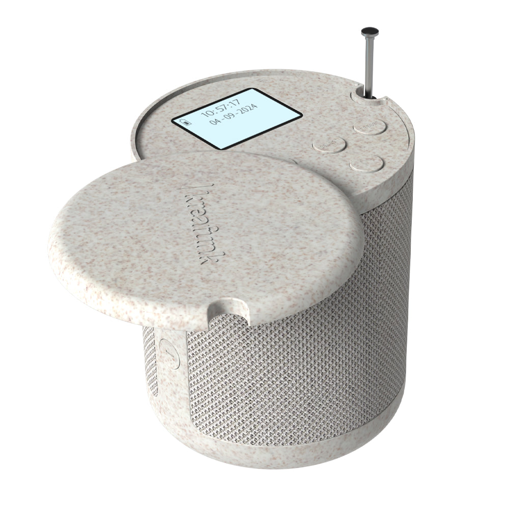 Kreafunk Dabbie Dab+/Fm Radio W/ Bluetooth - Wheat 4
