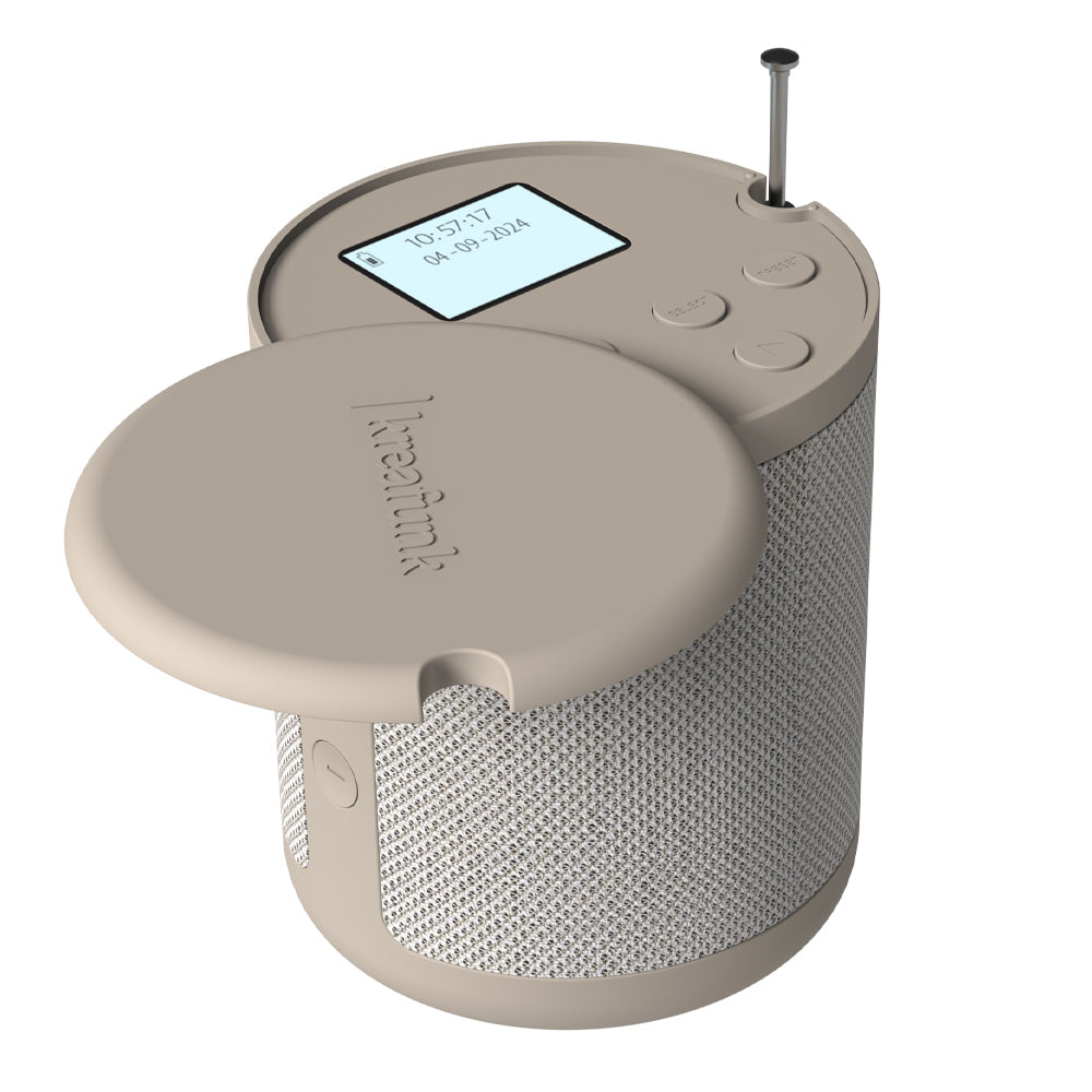 Kreafunk Dabbie Dab+/Fm Radio W/ Bluetooth - Ivory Sand 4