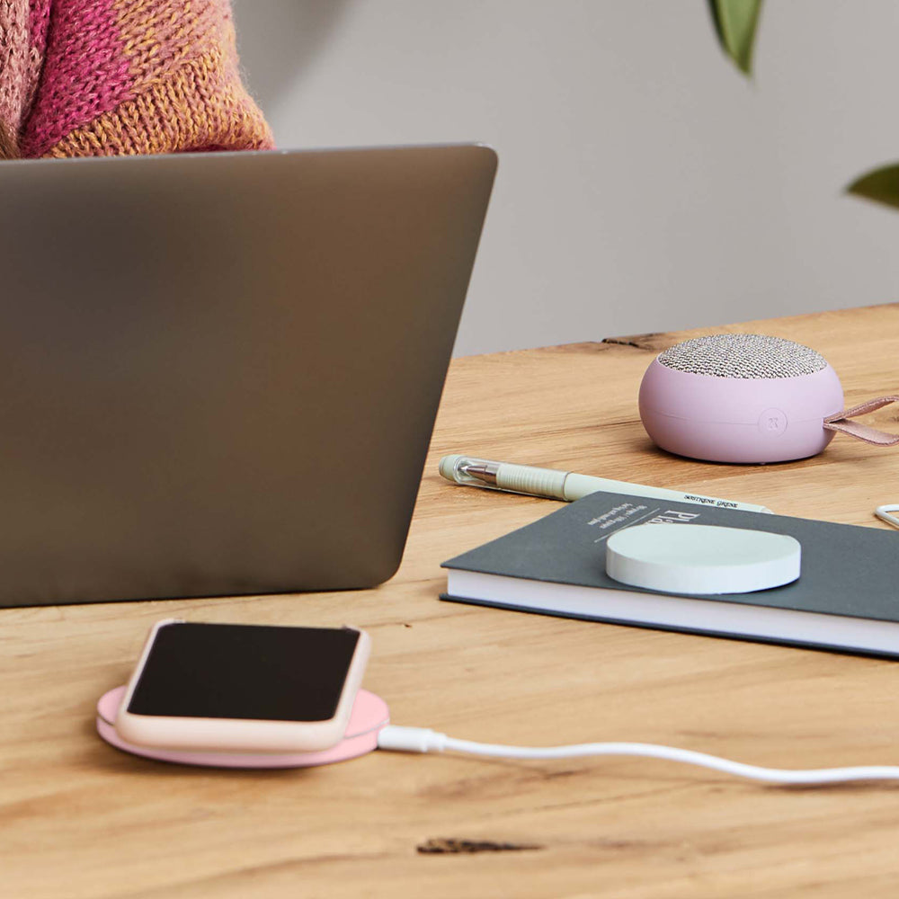 Kreafunk Wicharge 2 Wireless Qi Charger 15W - Dusty Rose 3