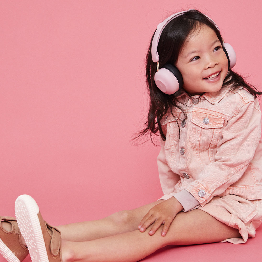 Kreafunk Kids Buzz Junior Bluetooth Headphones - Dusty Rose 3