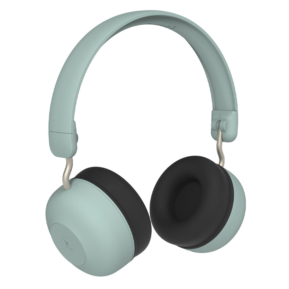 Kreafunk Kids Buzz Bluetooth Headphones W/ Anc - Dusty Green 4