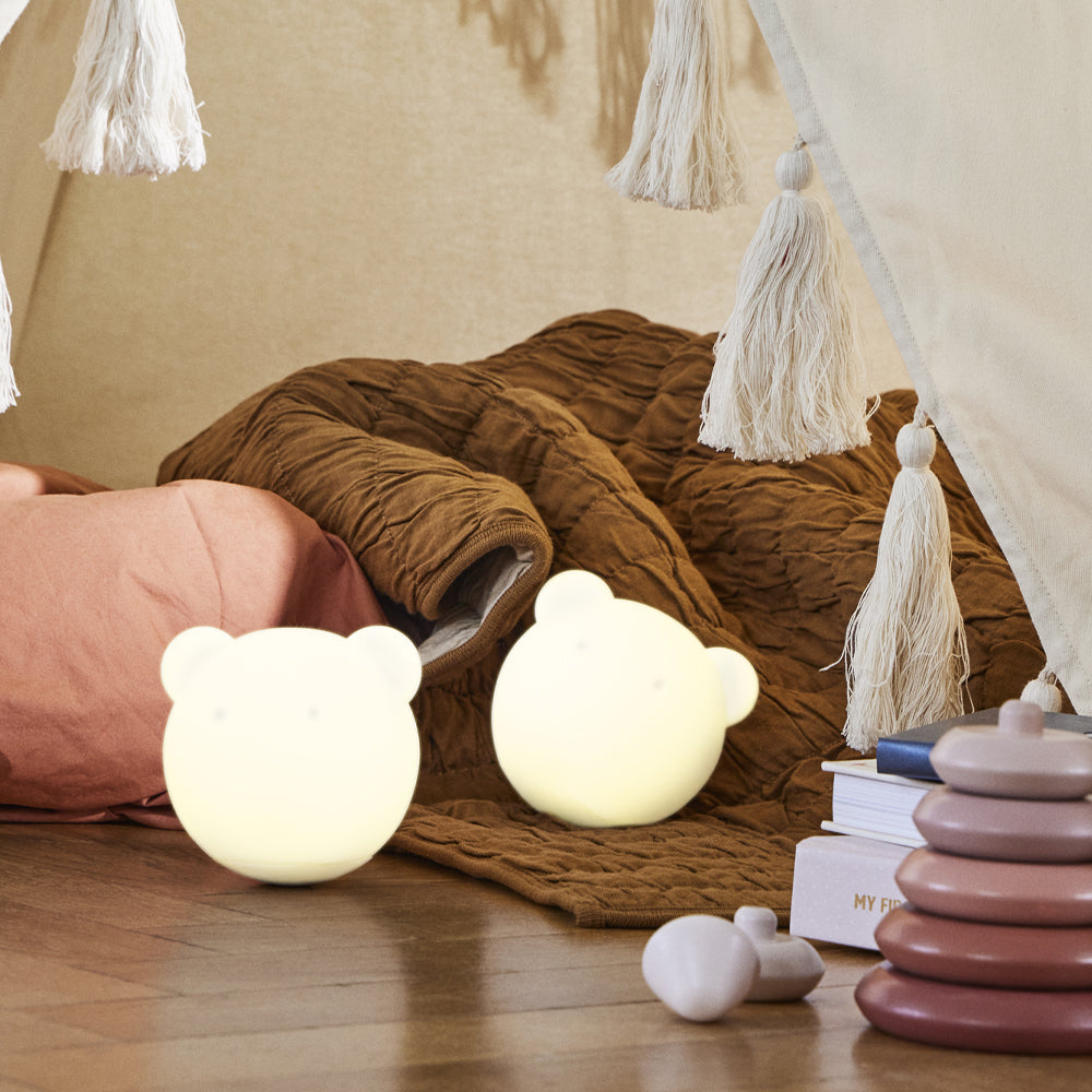 Kreafunk Kids Blob Lamp - White / Moon Grey 3