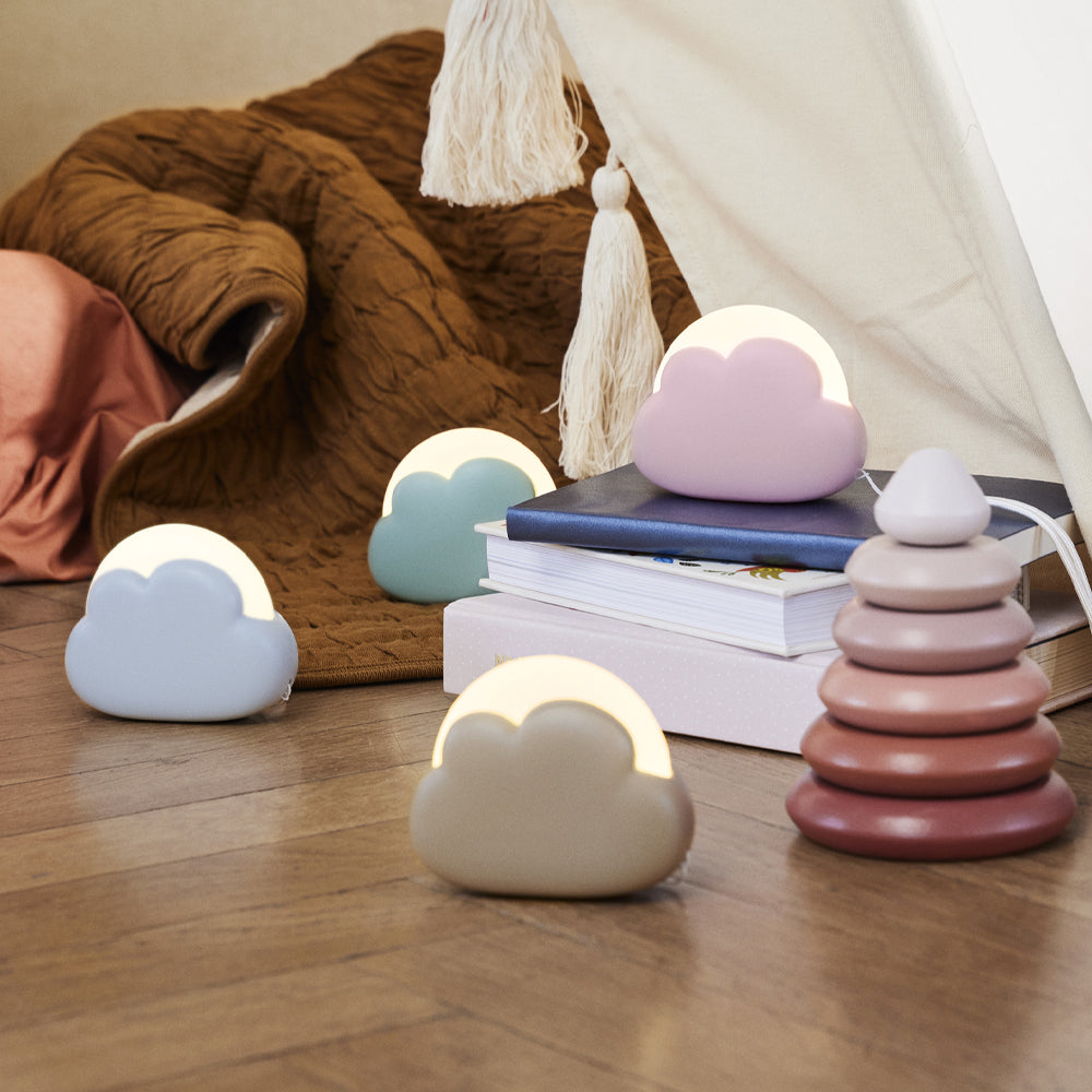 Kreafunk Kids Cloudy Lamp - Dusty Rose 3
