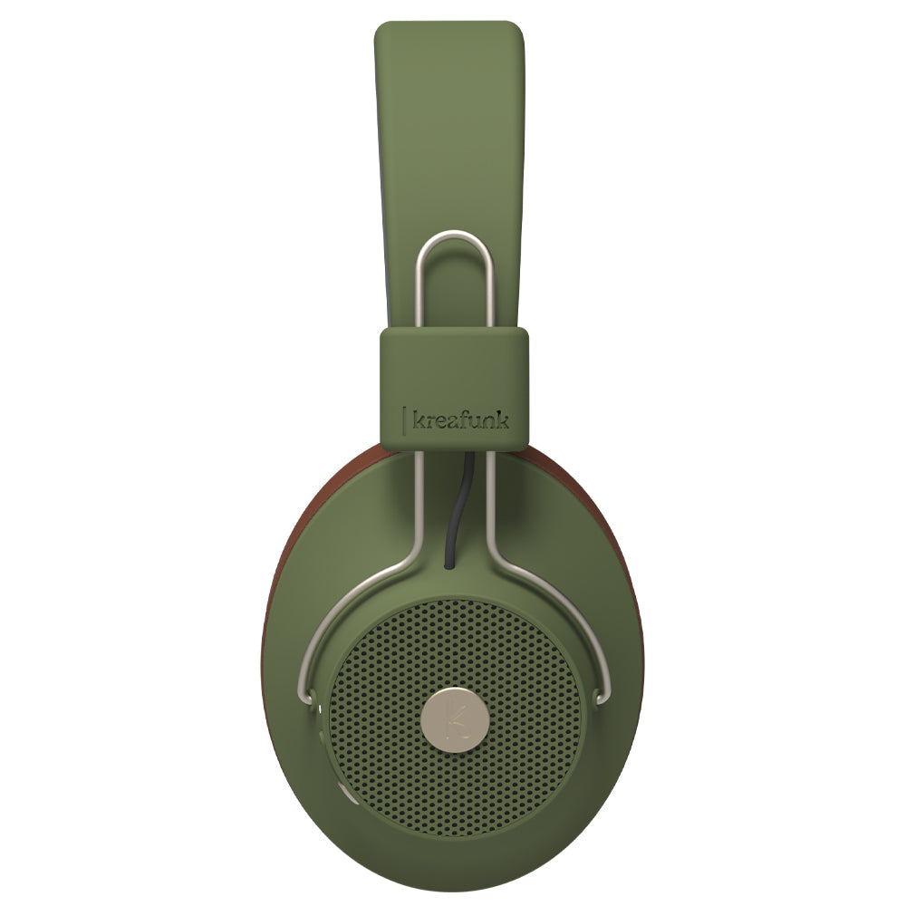 Kreafunk Abeat Qi Bluetooth Headphones W/ Anc - Urban Green 5