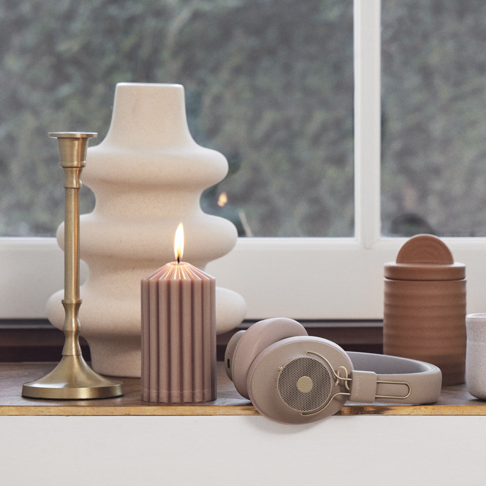 Kreafunk Abeat Qi Bluetooth Headphones W/ Anc - Ivory Sand 3