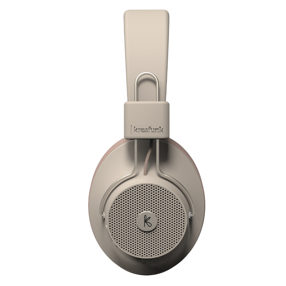Kreafunk Abeat Qi Bluetooth Headphones W/ Anc - Ivory Sand 5