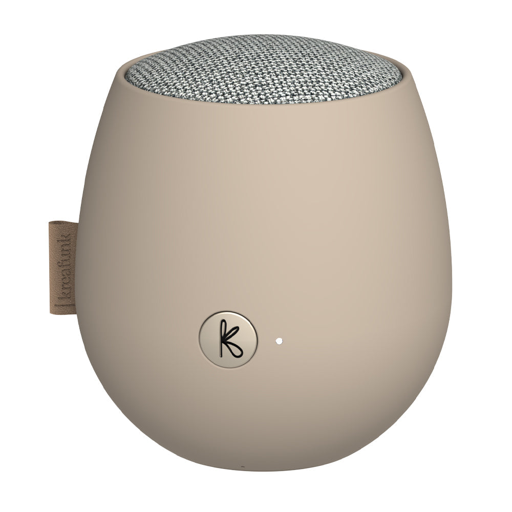 Kreafunk Ajazz 2 Bluetooth Speaker - Ivory Sand 4
