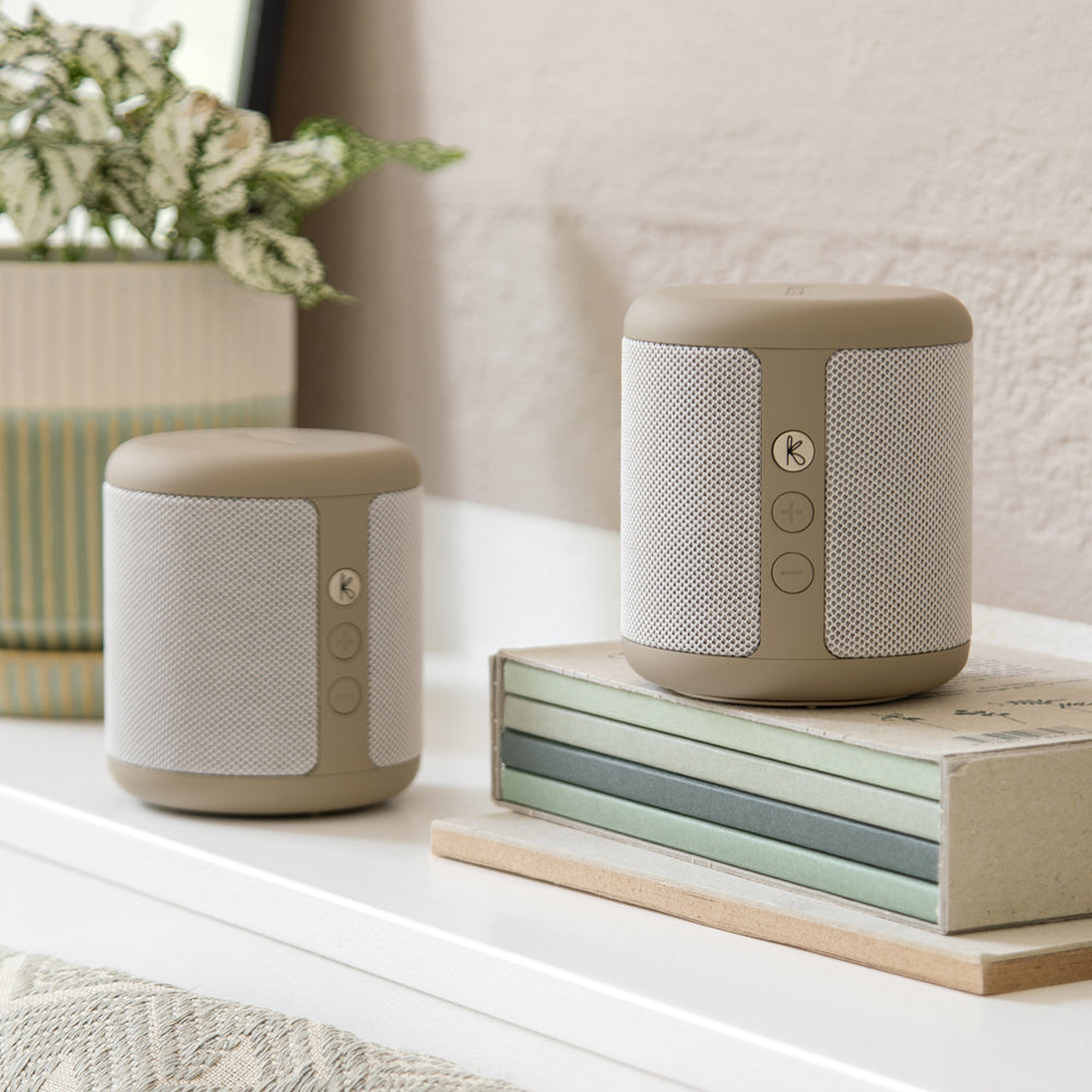 Kreafunk Karl Bluetooth Speaker - Ivory Sand 3