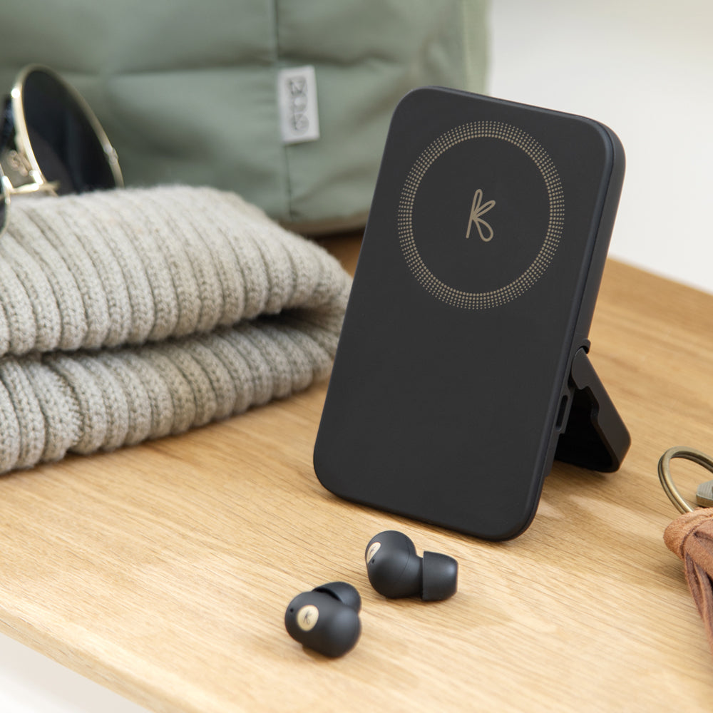 Kreafunk Tocharge Go Powerbank + Earbuds - Black 3