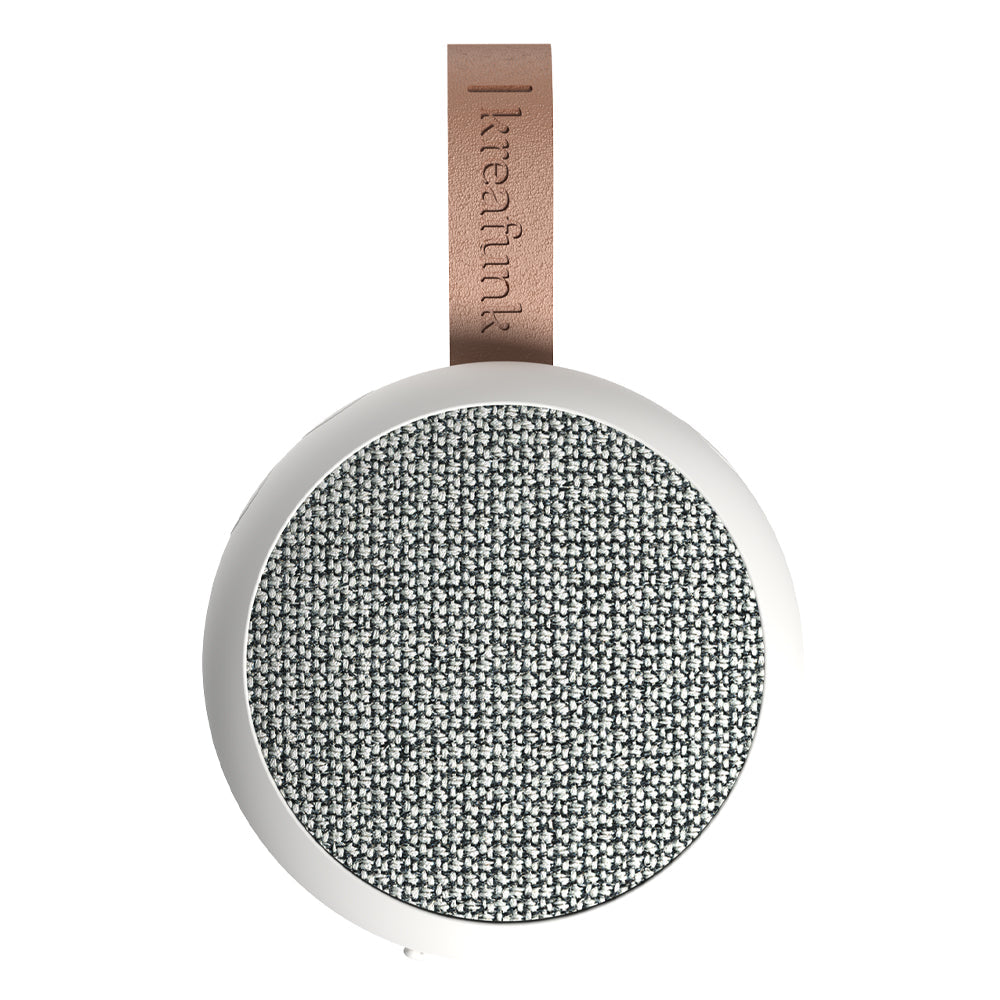 Kreafunk Ago 2 Fabric Bluetooth Speaker - White 4