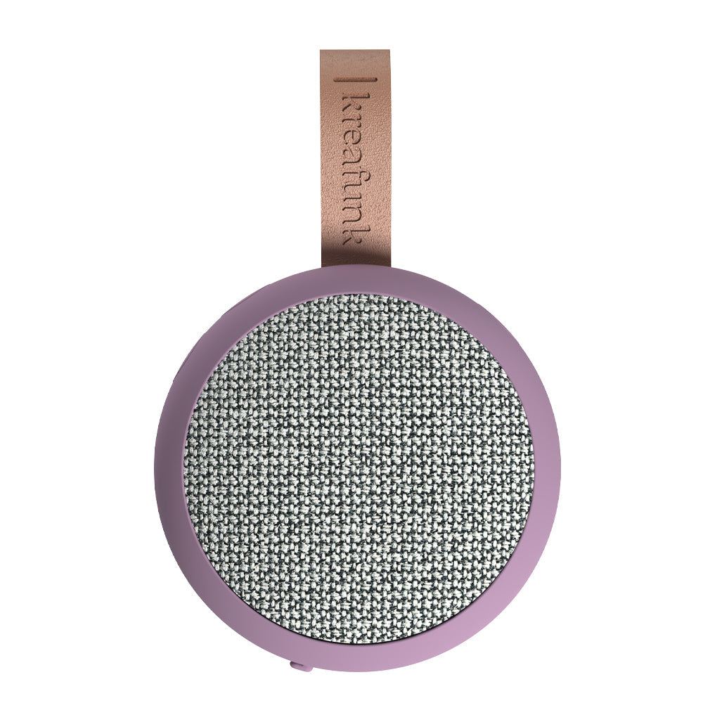 Kreafunk Ago 2 Fabric Bluetooth Speaker - Calm Purple 4