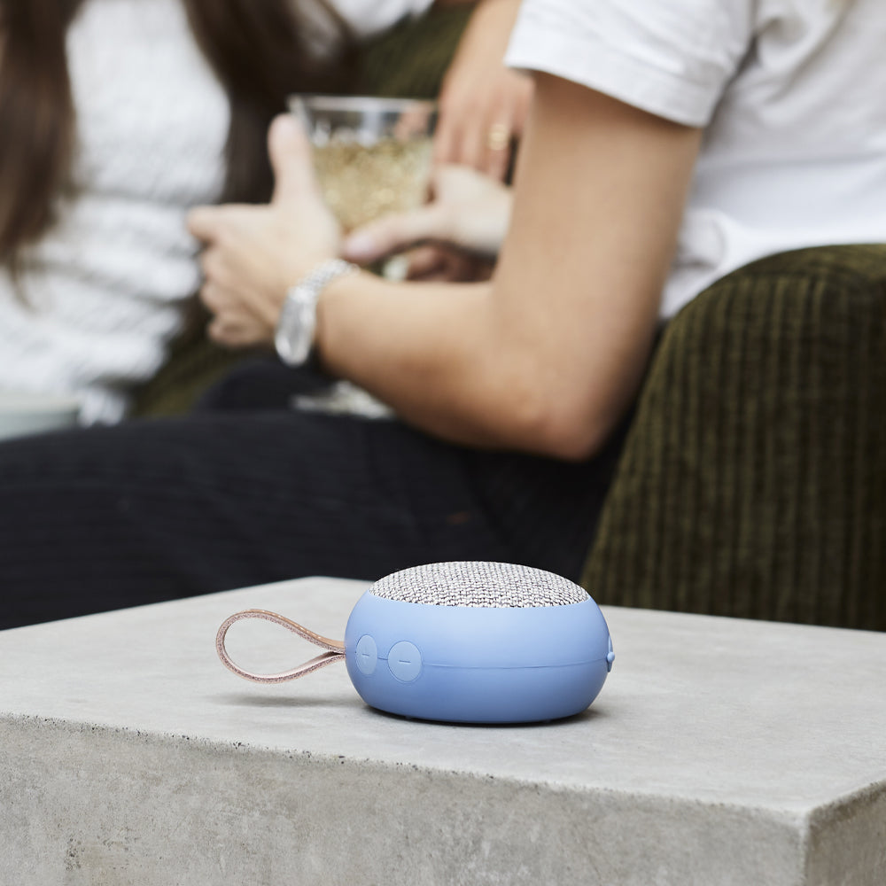 Kreafunk Ago 2 Fabric Bluetooth Speaker - River Blue 3