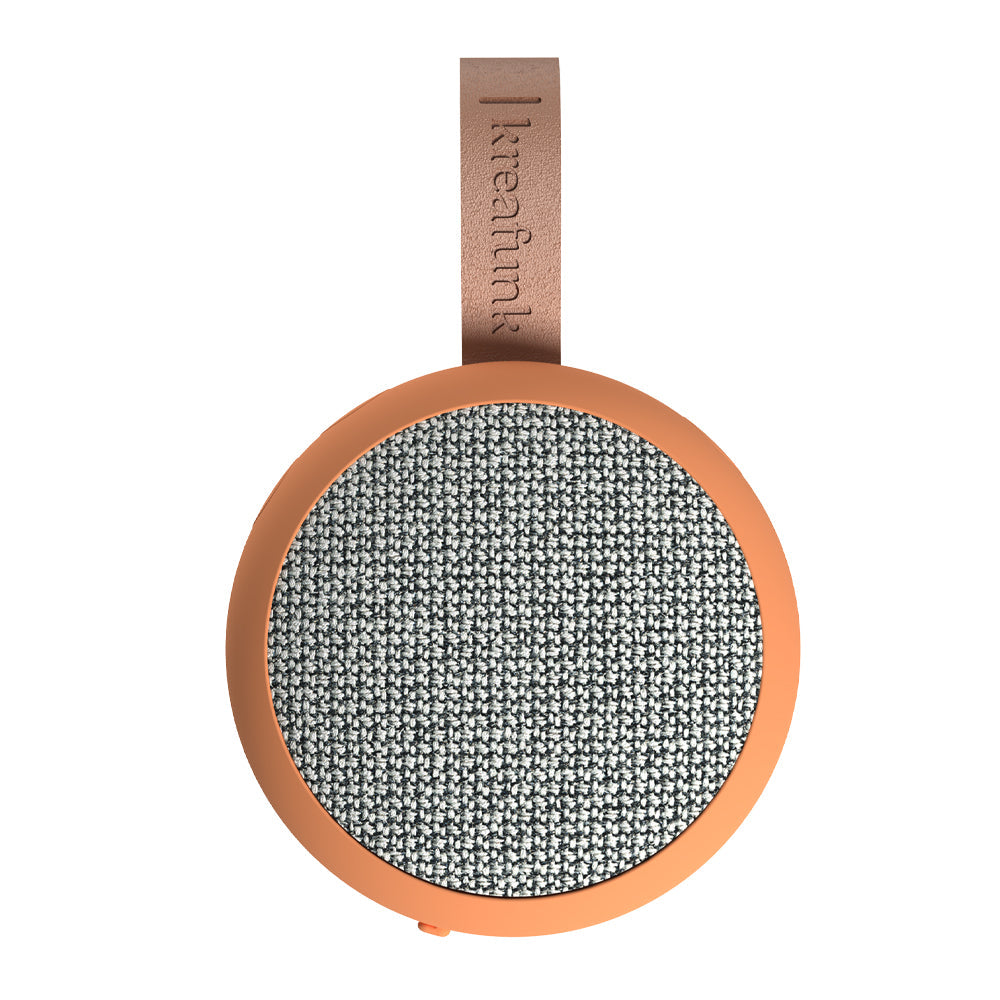 Kreafunk Ago 2 Fabric Bluetooth Speaker - Dusty Orange 3
