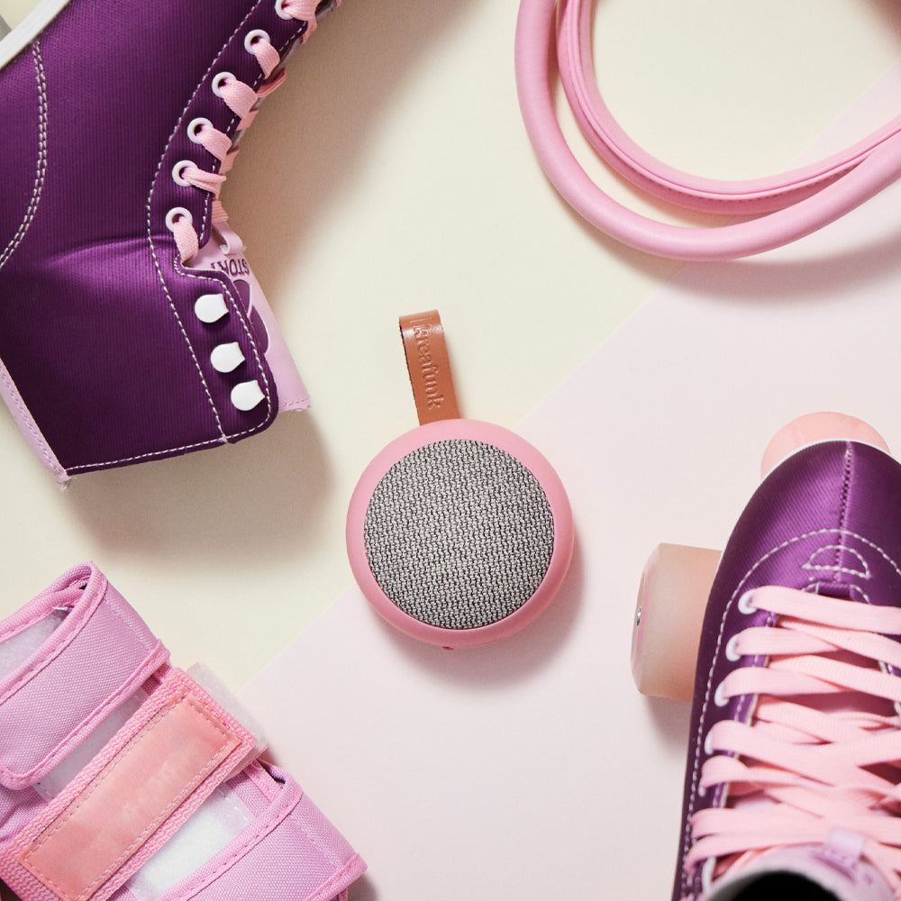 Kreafunk Ago 2 Fabric Bluetooth Speaker - Fresh Pink 3