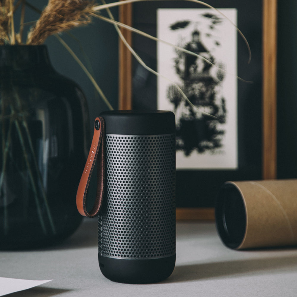 Kreafunk Acoustic Bluetooth Speaker - New Black 3