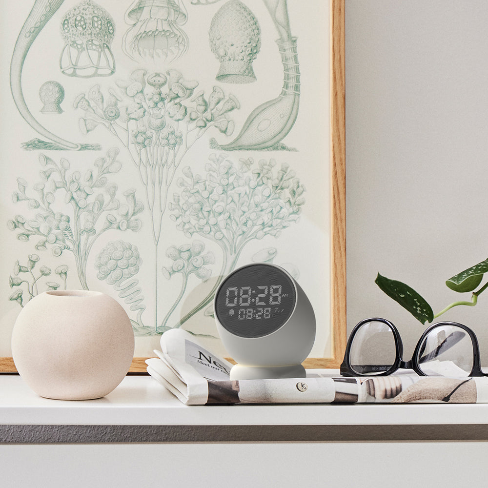 Kreafunk Bell Alarm Clock - White