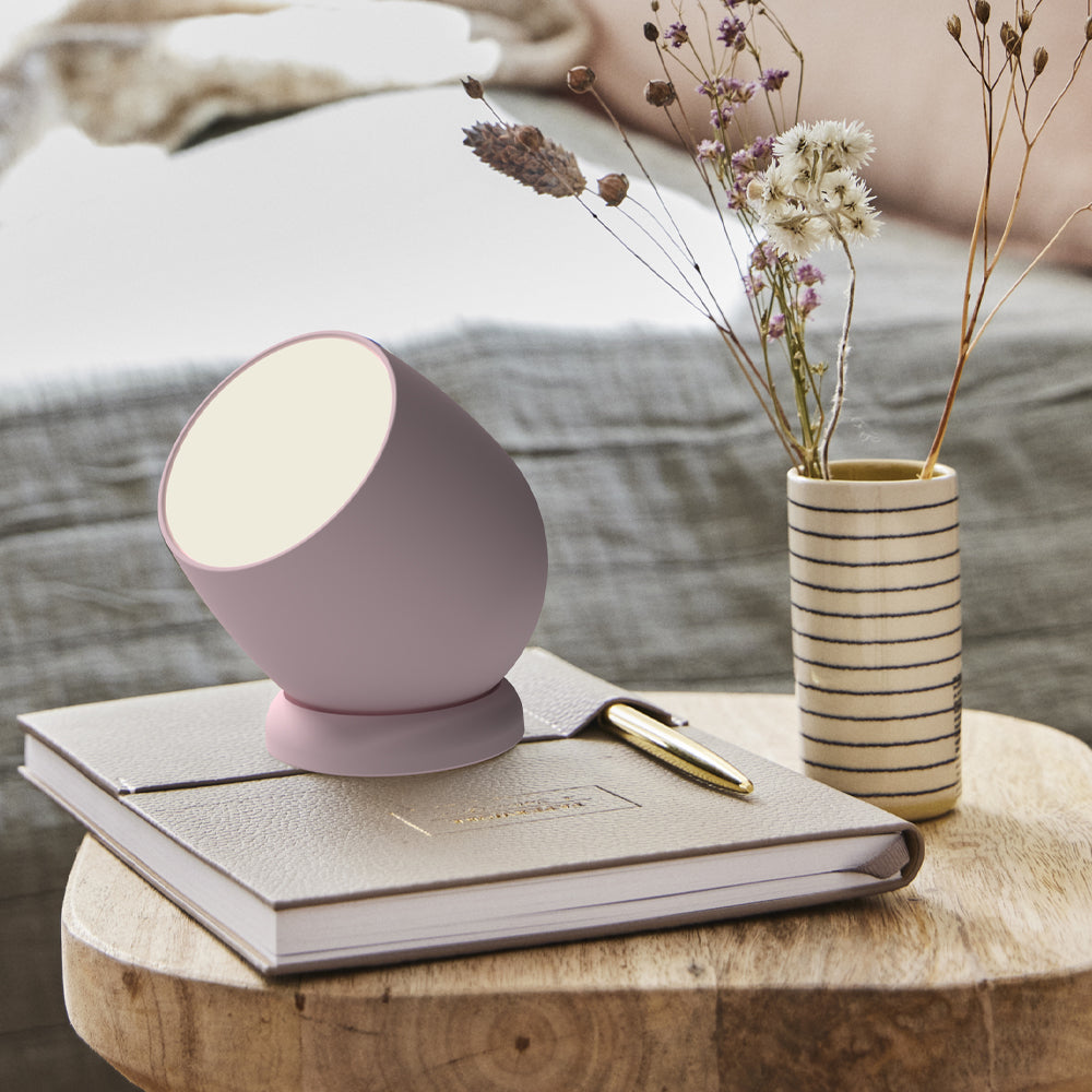Kreafunk Beam Lamp, Portable And Rechargeable - Dusty Rose 4