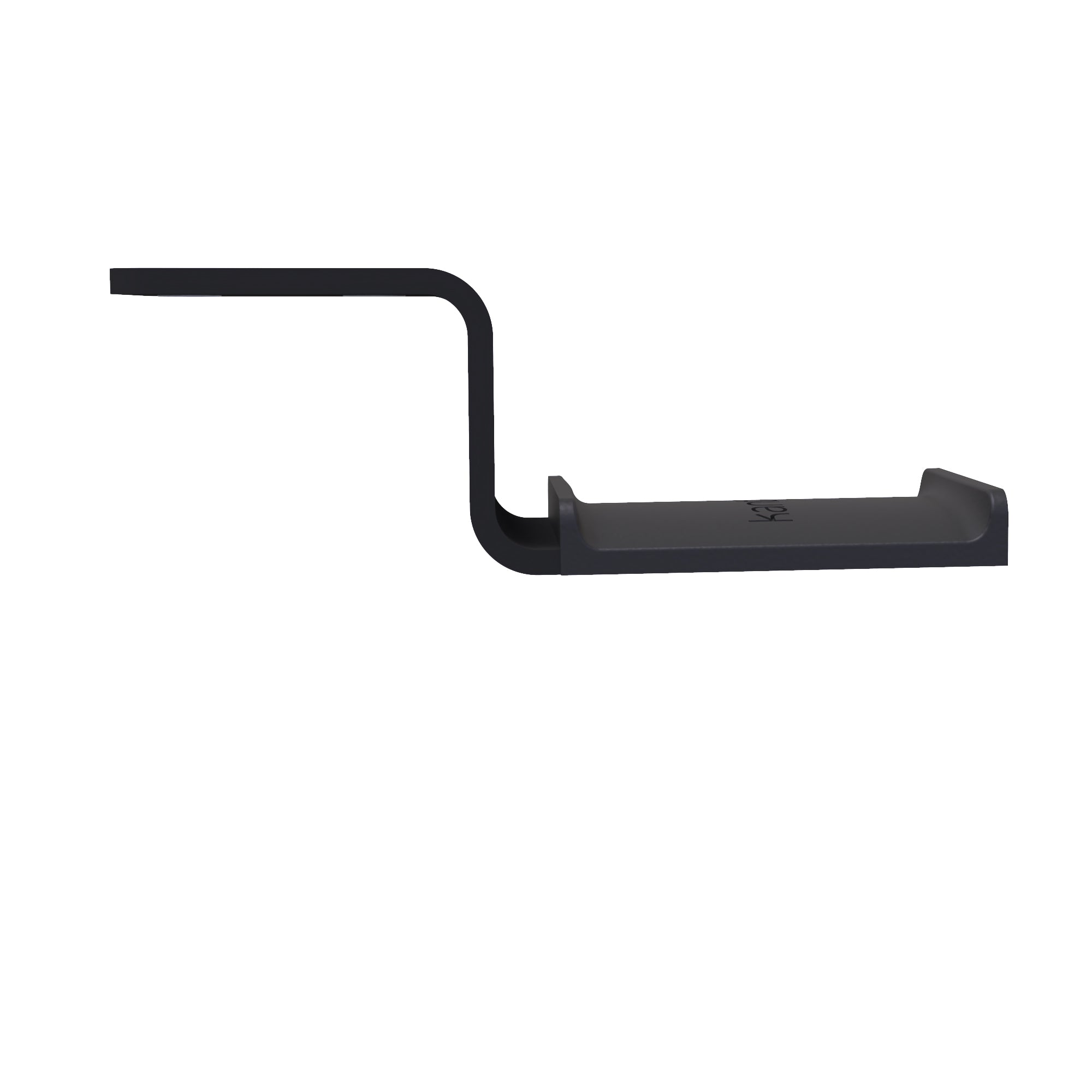 Kanto HH Universal Under Desk Headphone Hook, Black 3