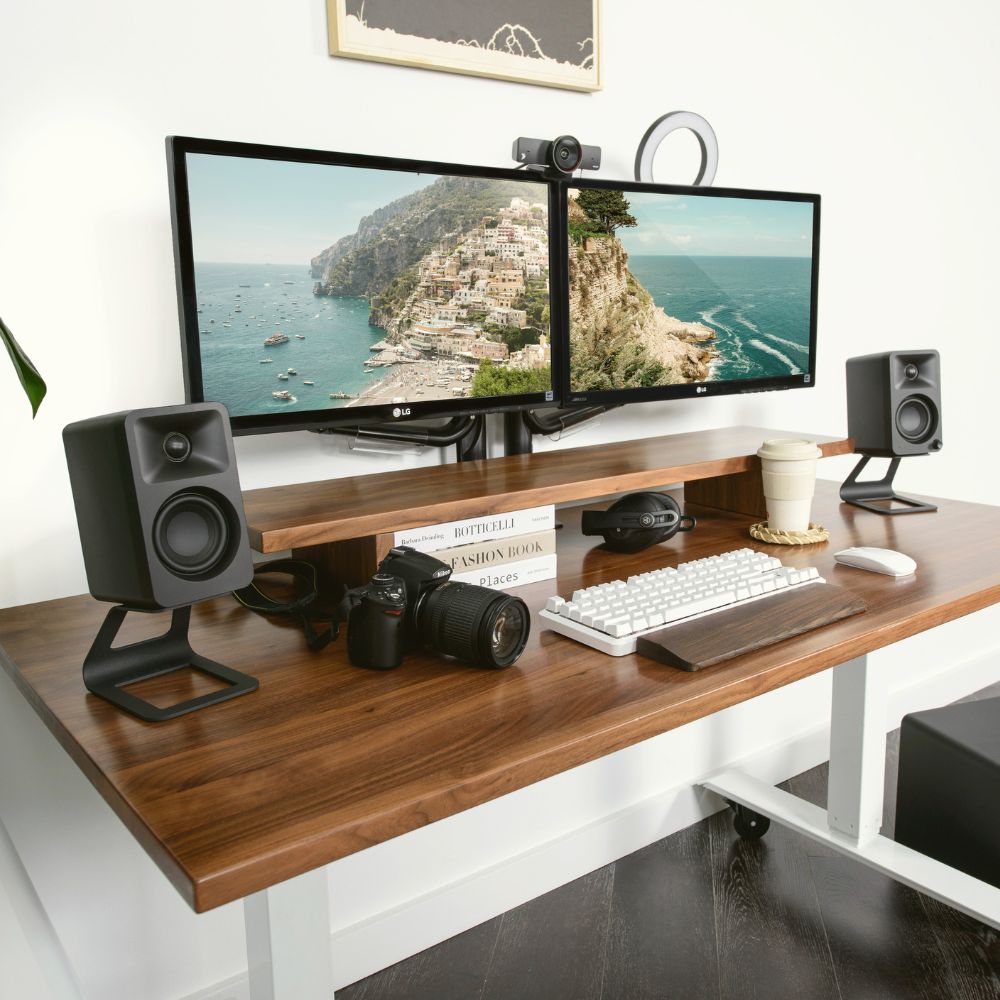 Kanto ORA 100W Powered Reference Desktop Computer Speakers with Bluetooth 5.0 Black 8