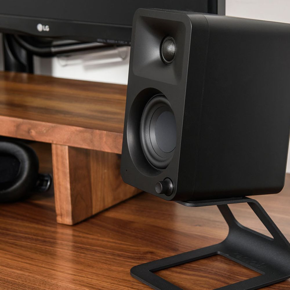 Kanto ORA 100W Powered Reference Desktop Computer Speakers with Bluetooth 5.0 Black 9