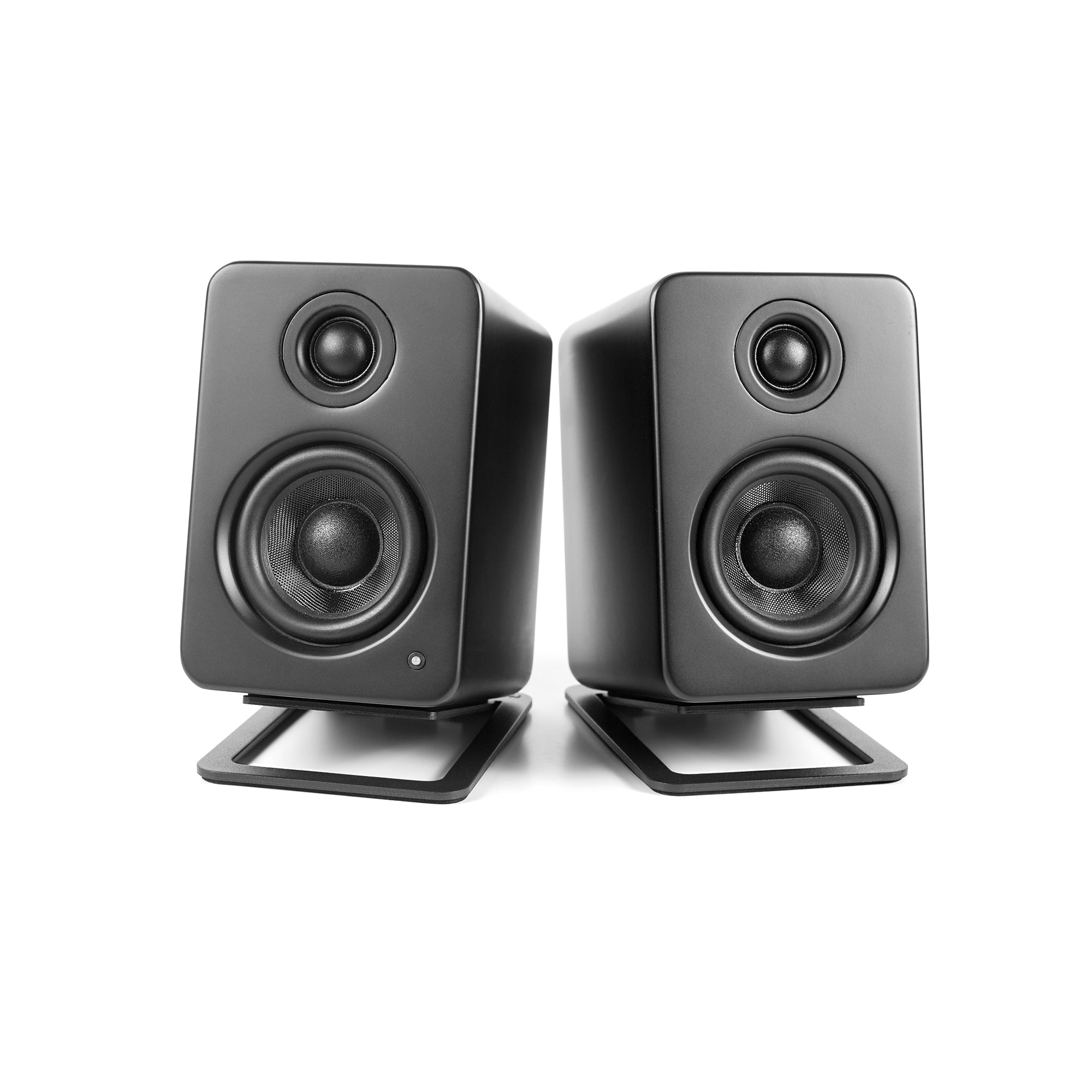 Kanto S2 Angled Desktop Speaker Stands for Small Speakers - Pair, Black 3