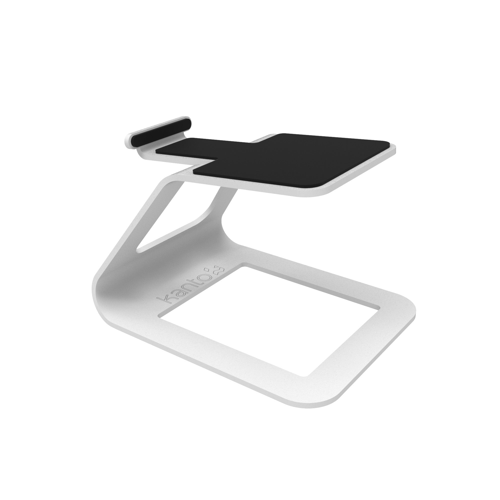 Kanto SE2W Elevated Desktop Speaker Stands for Small Speakers - Pair, White 3