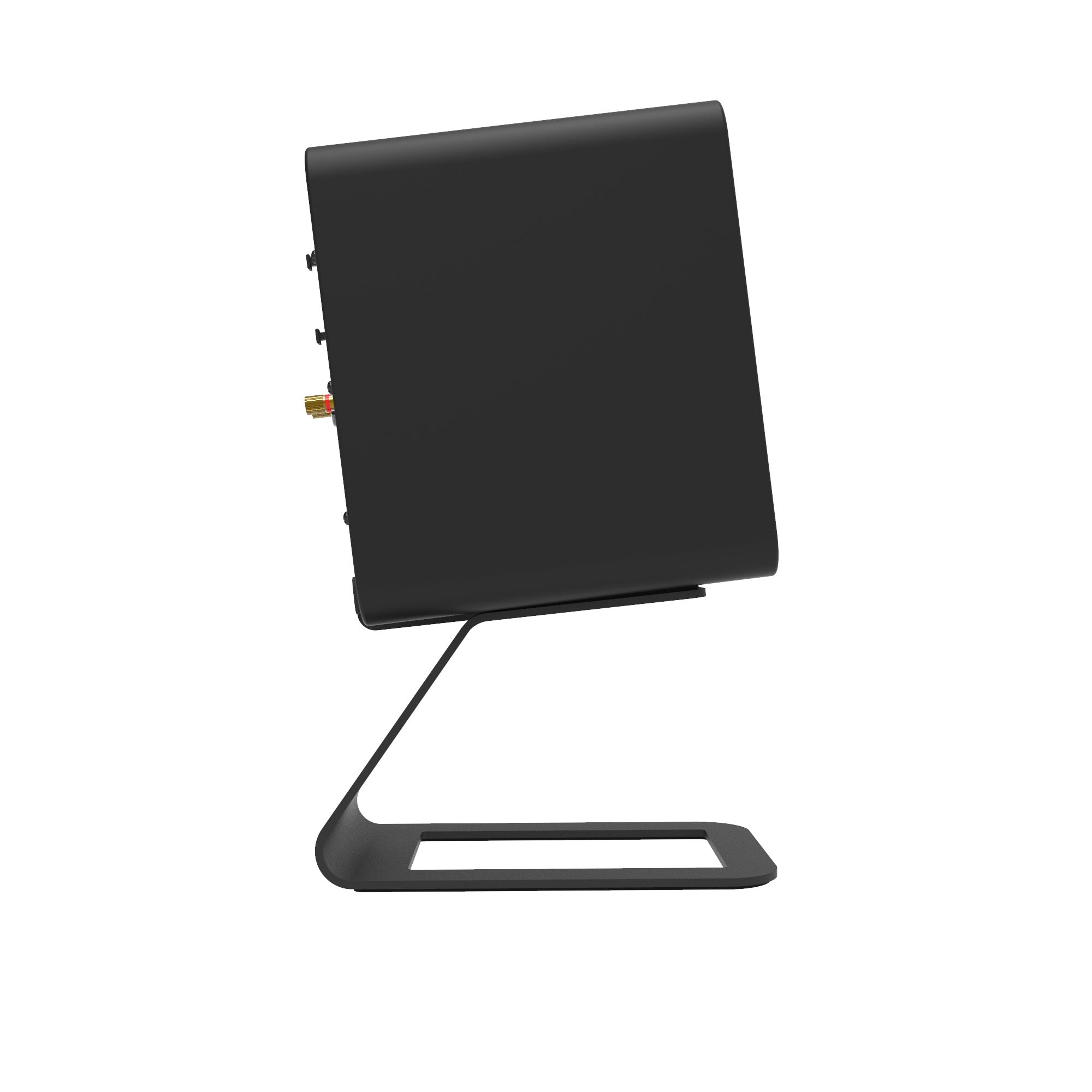 Kanto SE4 Elevated Desktop Speaker Stands for Midsize Speakers - Pair, Black 5