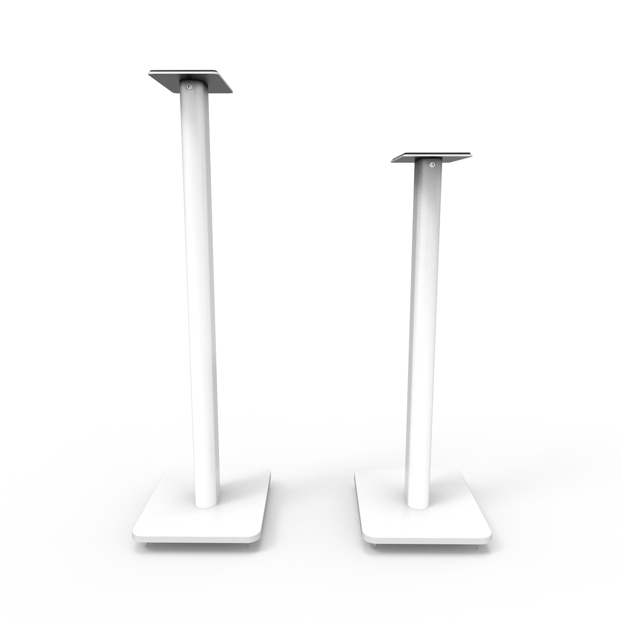 Kanto SP32PLW 32" Tall Bookshelf Speaker Floor Stands - Pair, White 7