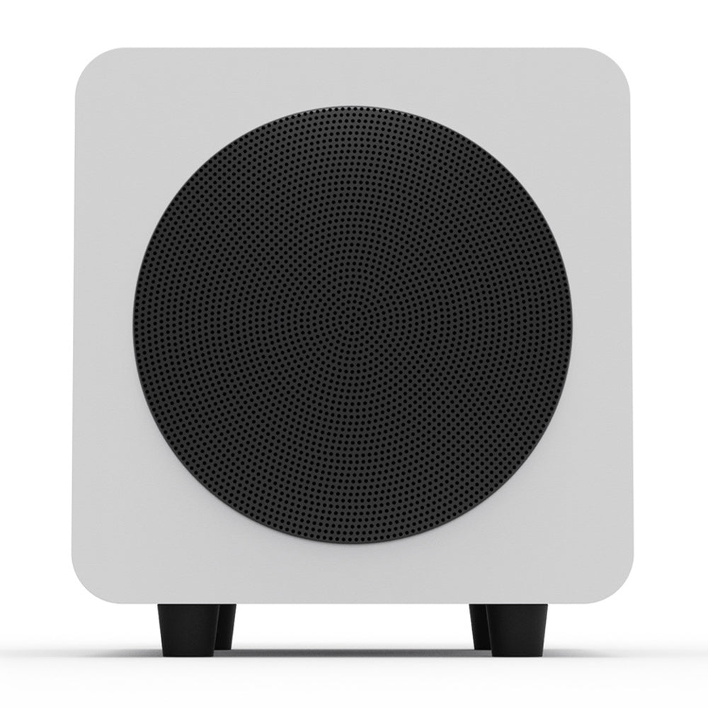 Kanto SUB6 200W 6" Sealed Powered Subwoofer, Matte White 6