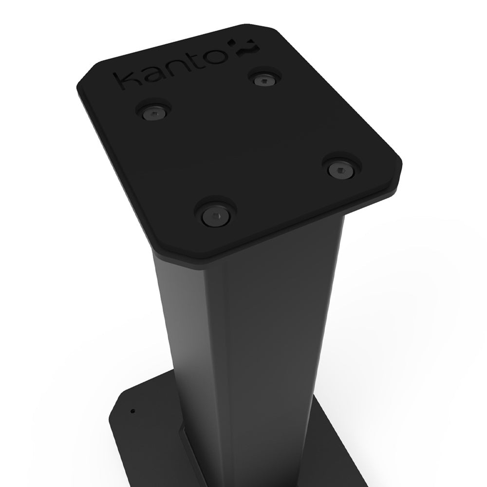 Kanto SX30 30" Tall Fillable Speaker Stands with Isolation Feet - Pair, Black 4