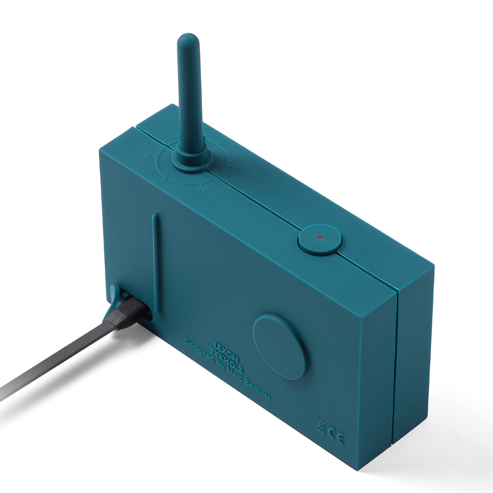 Lexon Thykho 3 Fm Radio & Bluetooth Speaker - Duck Blue 3