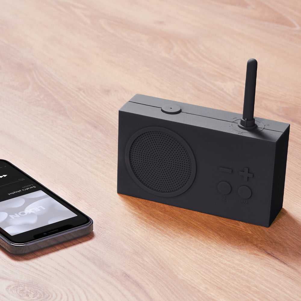 Lexon Thykho 3 Fm Radio & Bluetooth Speaker - Grey 5
