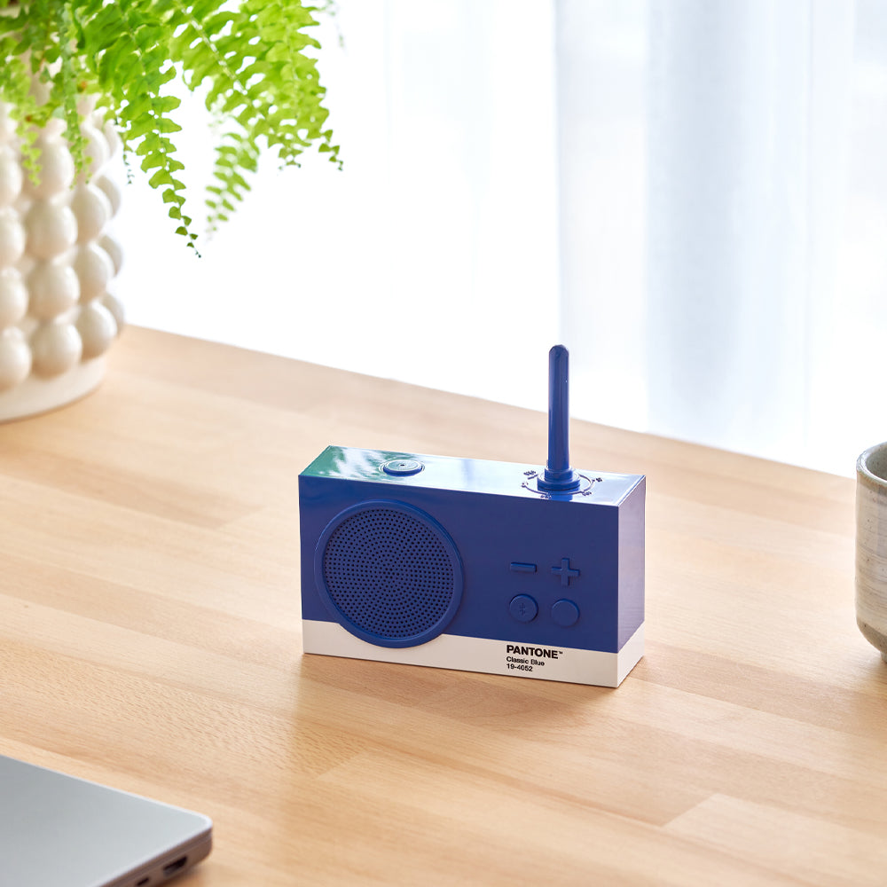 Lexon Thykho 3 Fm Radio & Bluetooth Speaker PANTONE - Classic Blue 5