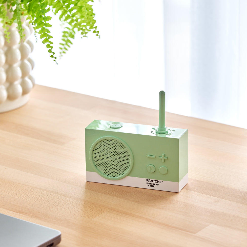 Lexon Thykho 3 Fm Radio & Bluetooth Speaker PANTONE - Green 4