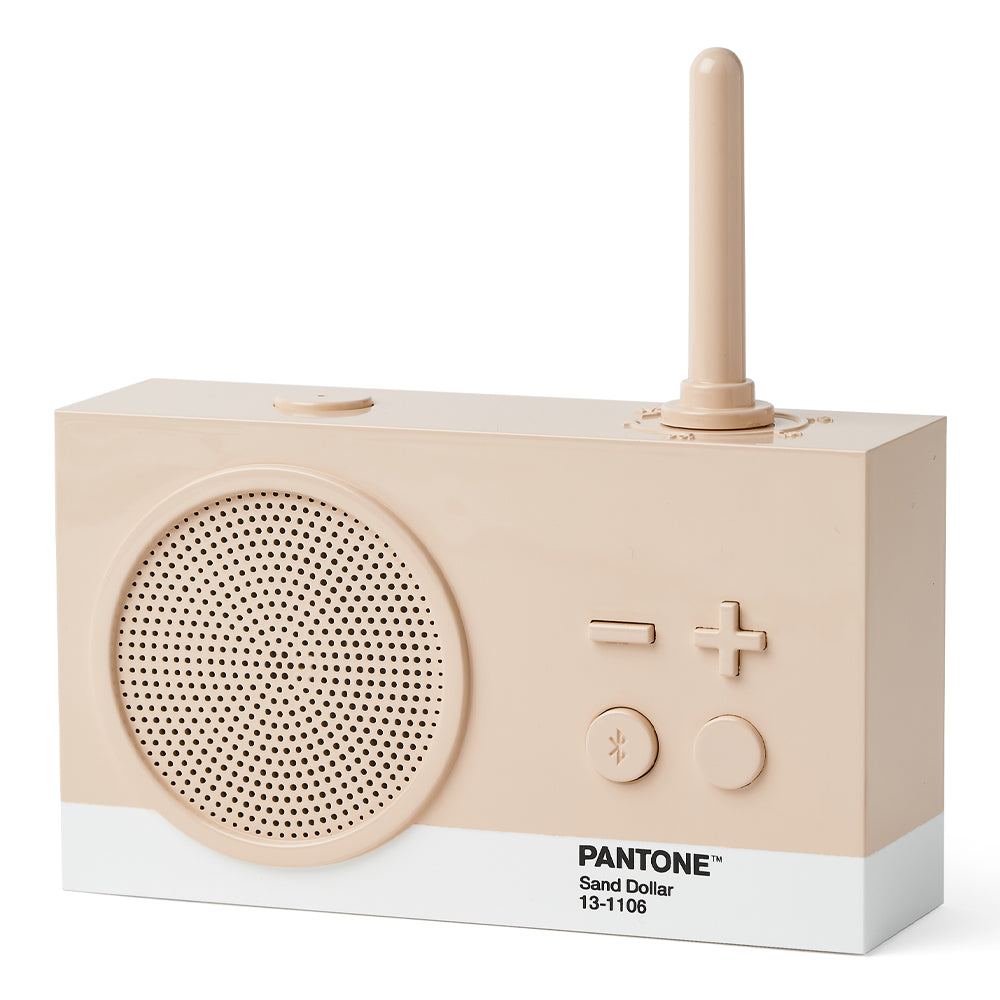 Lexon Thykho 3 Fm Radio & Bluetooth Speaker PANTONE - Sand 3