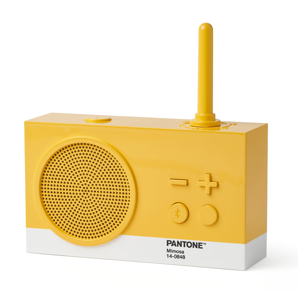 Lexon Thykho 3 Fm Radio & Bluetooth Speaker PANTONE -Yellow 3