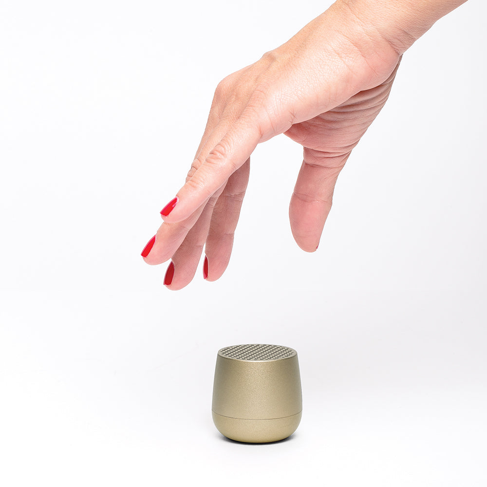 Lexon Mino+ Mini Bluetooth Speaker - Gold 4