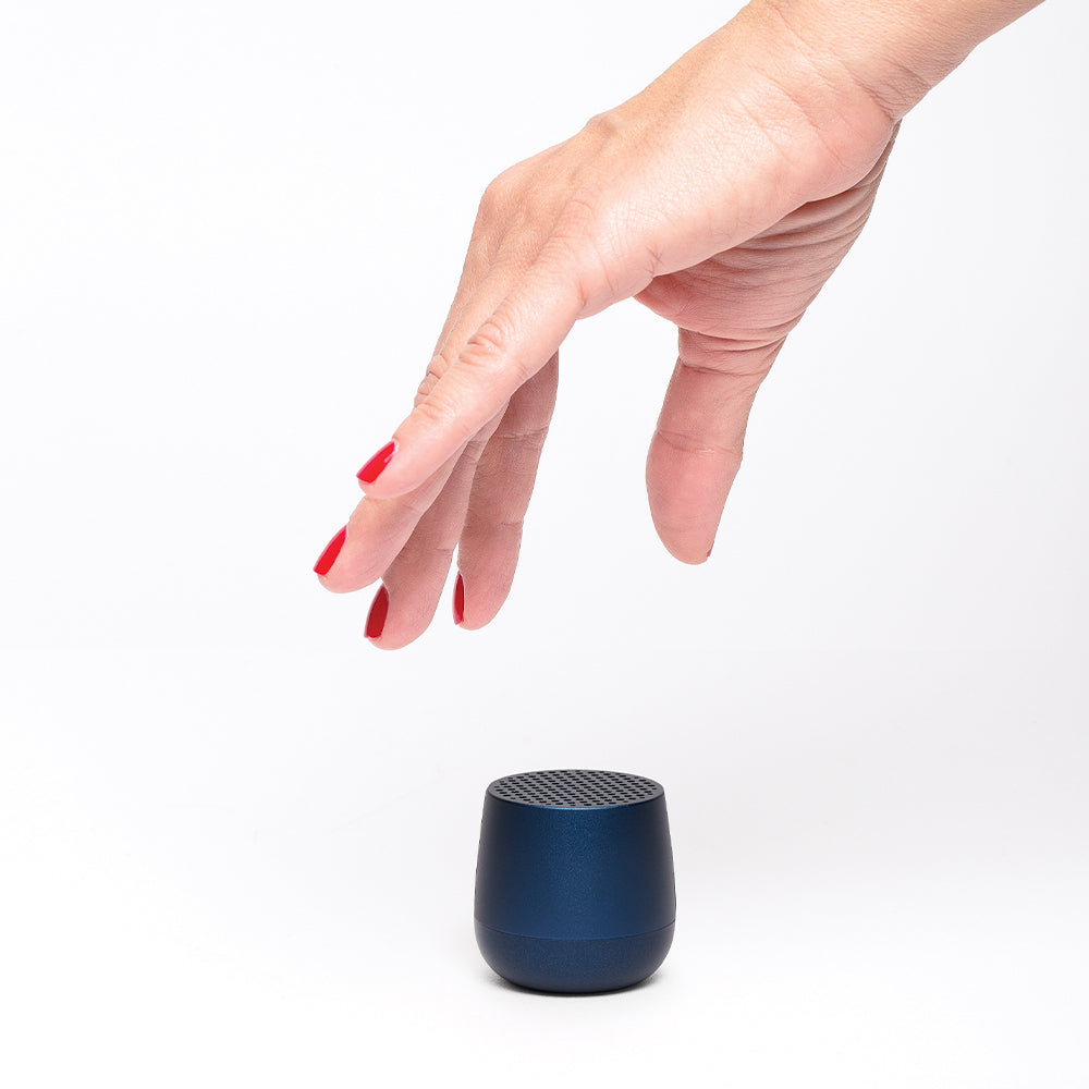 Lexon Mino+ Mini Bluetooth Speaker - Blue 4