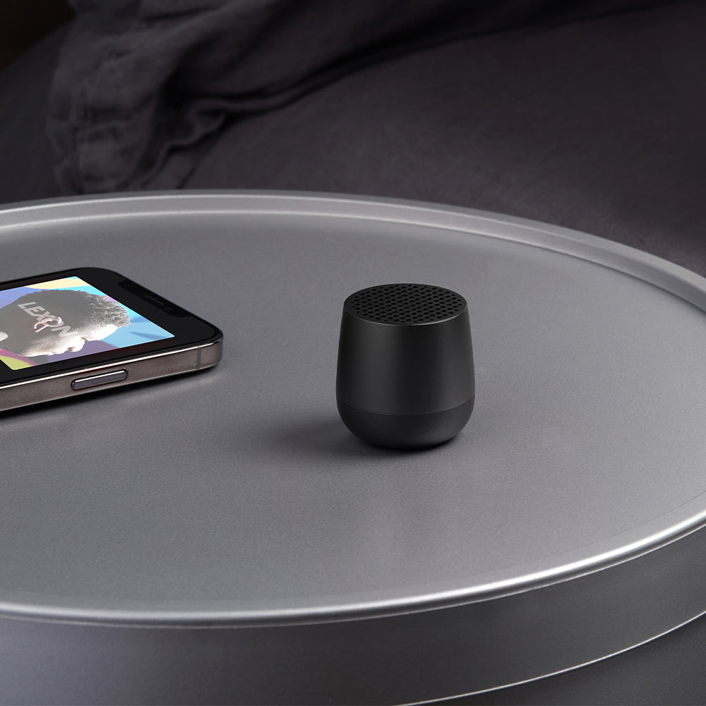 Lexon Mino+ Mini Bluetooth Speaker - Black 5