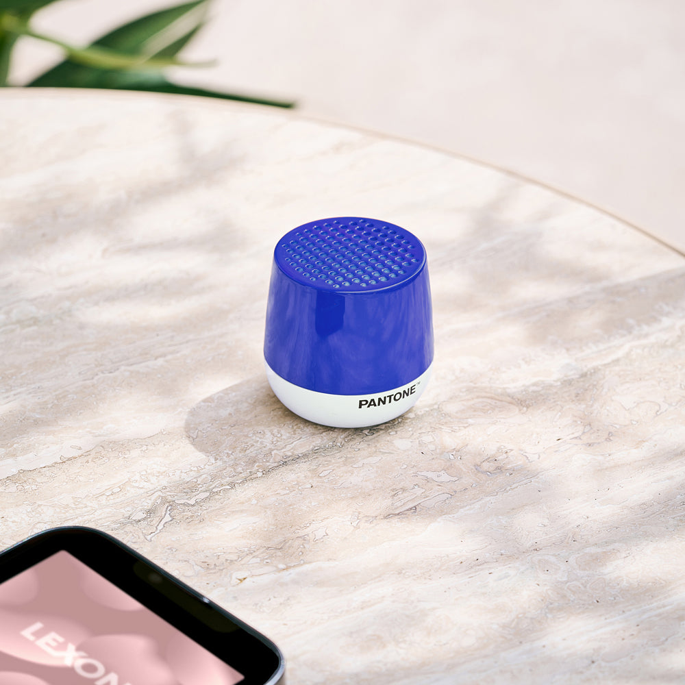 Lexon Mino+ Mini Bluetooth Speaker PANTONE - Classic Blue 4