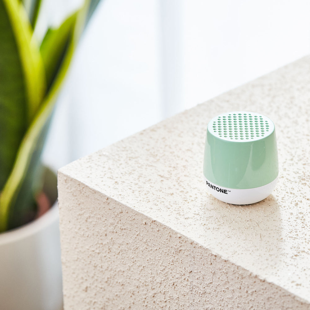 Lexon Mino+ Mini Bluetooth Speaker PANTONE - Green 3