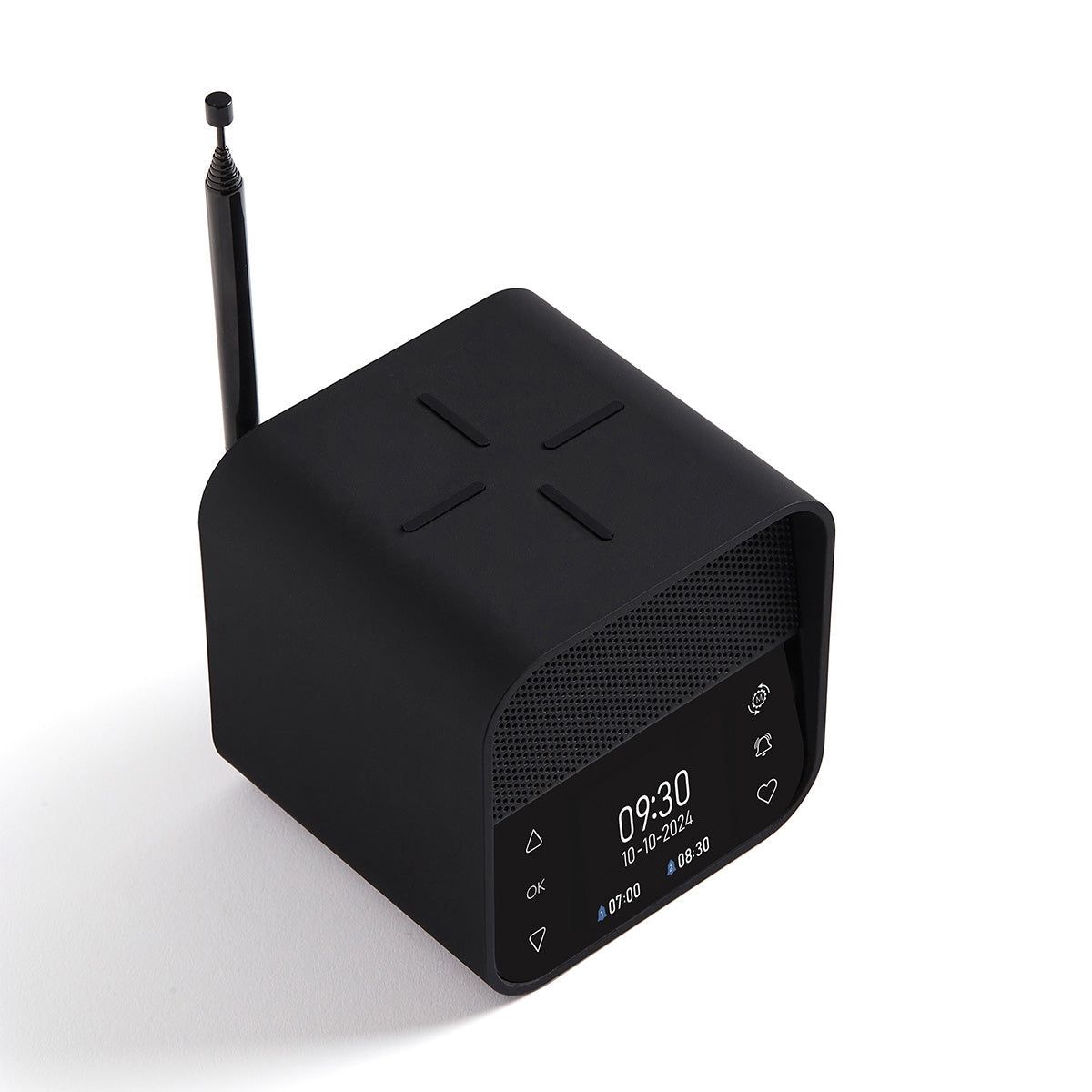 Lexon Oslo Dab & Fm Alarm Clock Radio / Bluetooth Speaker / Wireless Charger - Black 7